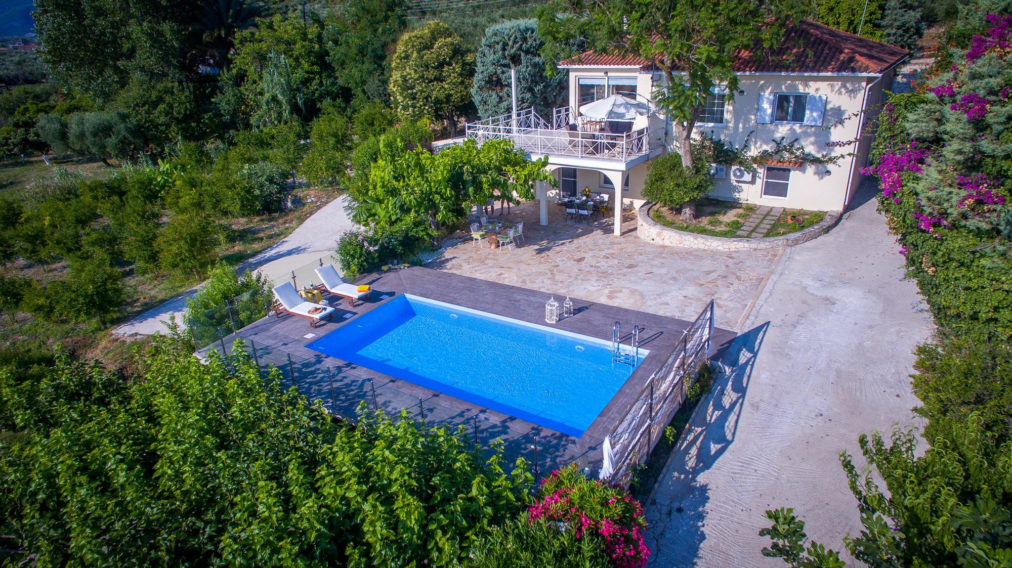 Villa Natura Prive Swimming Pool Lithakia  Exterior foto